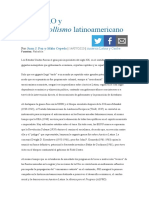 La ALPRO y El Desarrollismo Latinoamericano. Juan J Paz Miño Cepeda