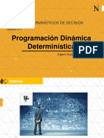 S4 Programación Dinámica Determinística - Introducción