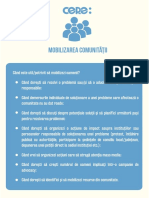 Cum Mobilizezi Comunitatea PDF