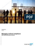 Managing Contract Compliance