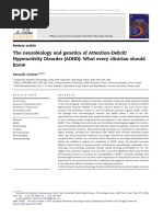 The Neurobiology and Genetics of Attention-Deficit/ Hyperactivity Disorder (ADHD) : What Every Clinician Should Know