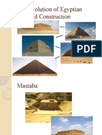 The Evolution of Egyptian Pyramid Construction