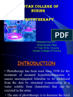 Phototherapy For Nursing Student PDF