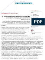 El Enfoque de Sistemas y de Contingencias Aplicado Al Proceso Administrativo