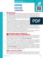 La Biodiversité Et Son Évolution PDF