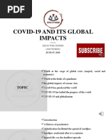 Covid-19 and Its Global Impacts: Essay For Css/Pms (2880 WORDS)