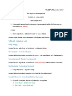 VII The Comparative The 11th of December 2020