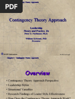 Contingency Theory Approach