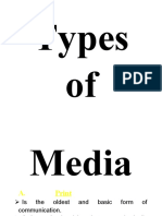 Types of Media Communication Guide