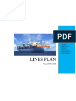 Lines Plan Container Ships