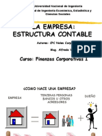 3.1 La Empresa - Estructura Contable