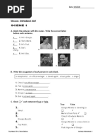 Unit 1: Sitcom: Introduce Me! Scene 1