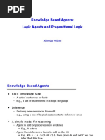 07 Knowledge Based Agents and Propositional Logic