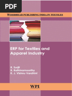 ERP For Textiles and Apparel Industry by Rathinamoorthy PDF