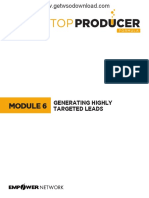 Module 6 - Getting Targeted Leads