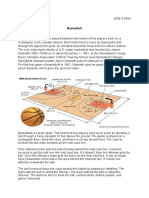 Basketball History Basketball, Game Played Between Two Teams of Five Players Each On A