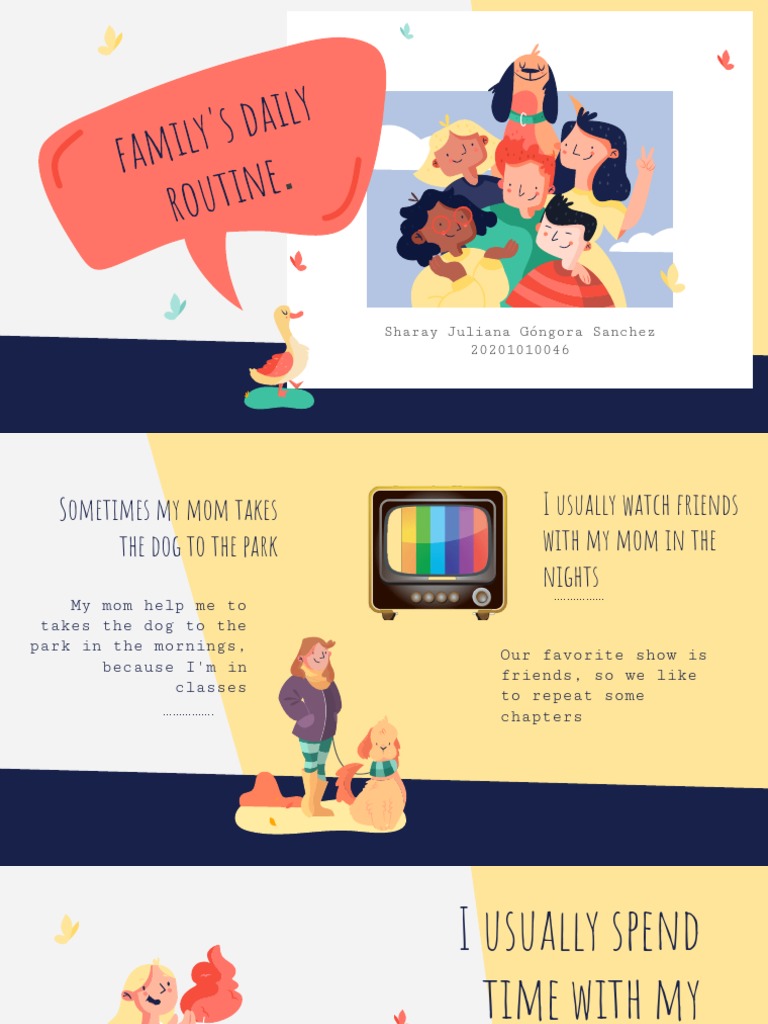 Family Routine: TV, Pets, and Hobbies | PDF