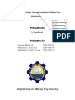 Department of Mining Engineering: Submitted To