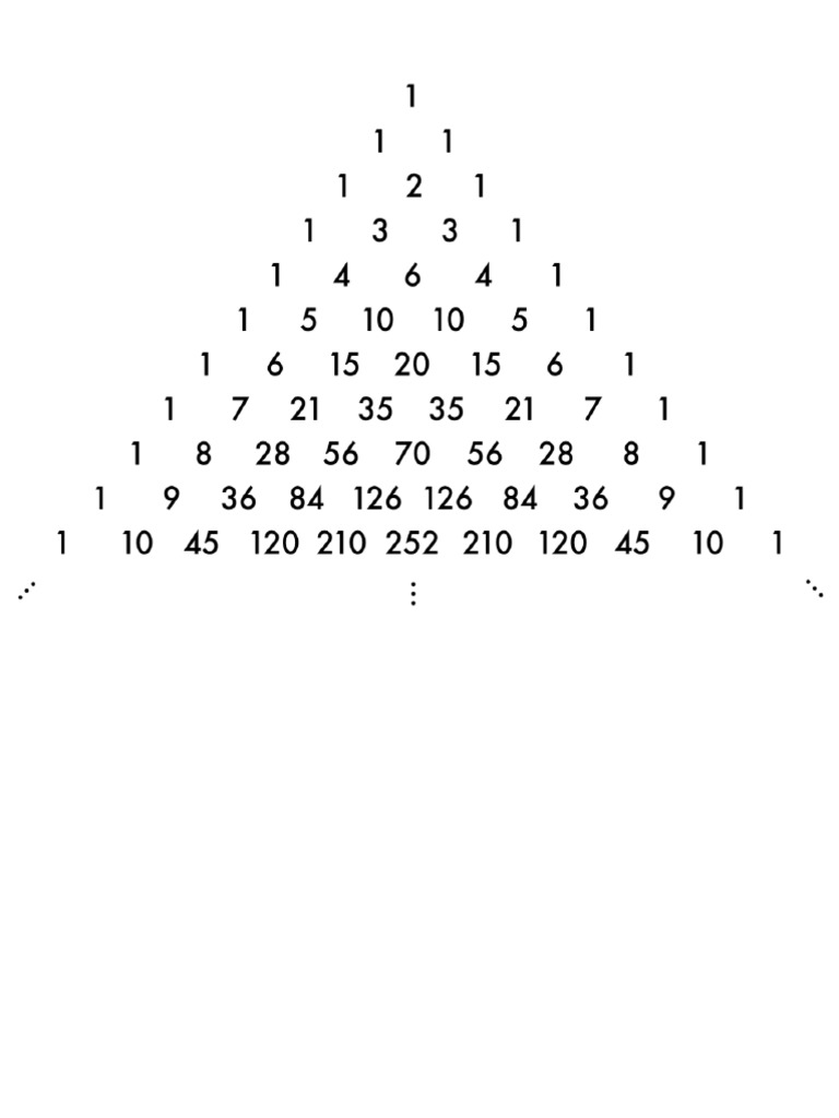 Pascal's Triangle | PDF