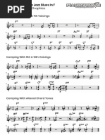 5 - Comping Lesson Notation