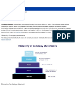 self-Strategy statement_ Competitive advantage, objectives, scope