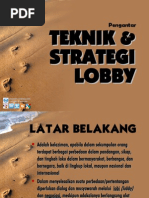 Download Teknik amp Strategi Lobby by jlnawan SN48879621 doc pdf