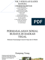 KESENJANGAN SOSIAL DI KAMPUNG TIRANG