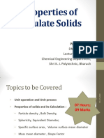 Chapter 1 Properties of Particulate Solids