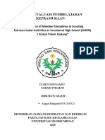 Evaluasi Pembelajaran Kepramukaan (B.Inggris) Angga Bangun