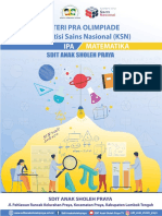 Materi Pra Olimpiade KSN Download PDF