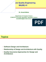 Software Quality Engineering BS (SE) - VI: Dr. Assad Abbas
