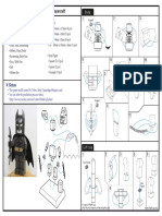 Manual - Lego Batman Dark Knight Papercraft