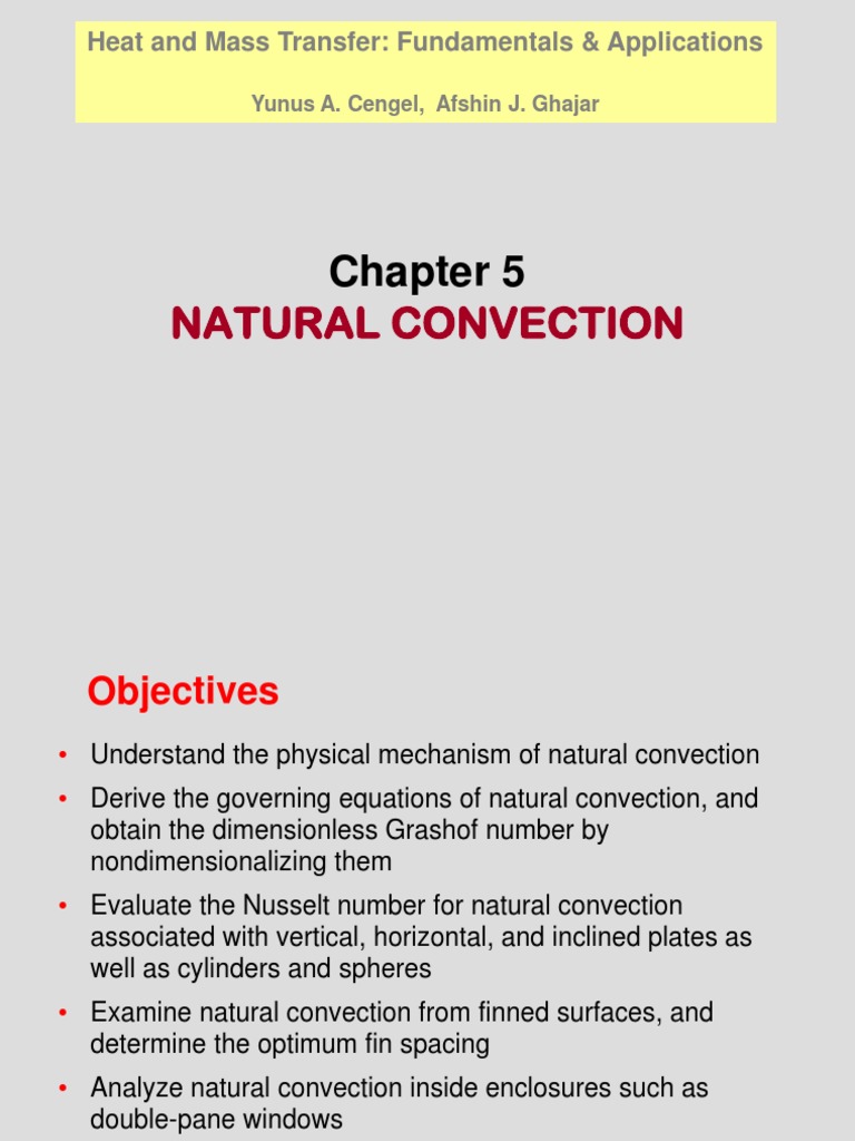 Natural Convection in Heat Transfer | PDF | Heat Transfer | Convection