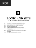 Logic and Sets: Clast Mathematics Competencies