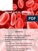 Blood and Its Disorder