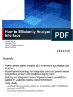 Sigrity How To Efficiently Analyze ddr4 Interface CP