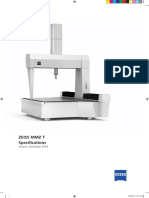 Zeiss MMZ T Specifications: Version: November 2019