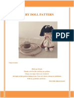 Crochet Mary Doll Pattern