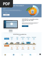 Blockchain-Based Traceability Solution: WOWTRACE Is A Traceability Solution Using QR Code, NFC, RFID