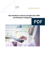 How Healthcare Industry Benefits From CRM and Wordpress Integration PDF
