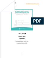 SugarCRM Customer Survey Plugin PDF