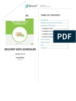 Magento 2 Delivery Date Scheduler Extension PDF