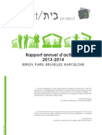 RAPPORT THE BEIT PROJECT 2013-2014