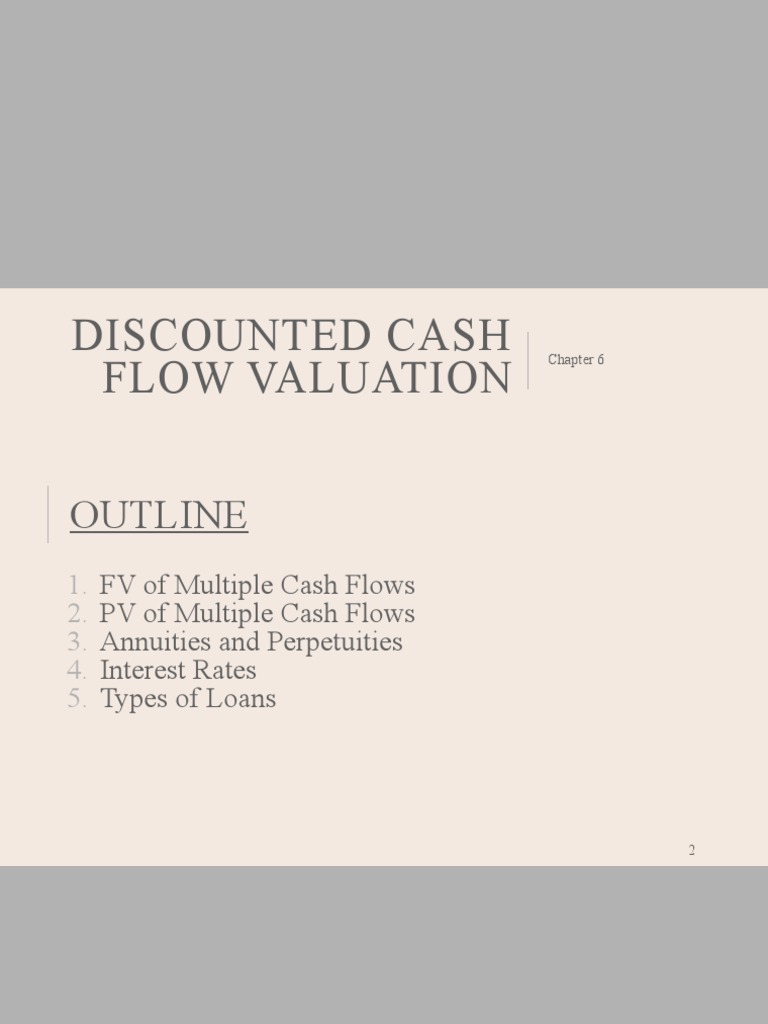 Finance Valuation Essentials | PDF | Present Value | Annual Percentage Rate