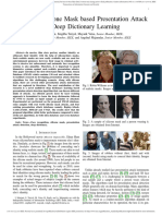 Detecting Silicone Mask Based Presentation Attack Via Deep Dictionary Learning