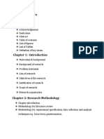 Documentation Structure-Computer Science CUEA
