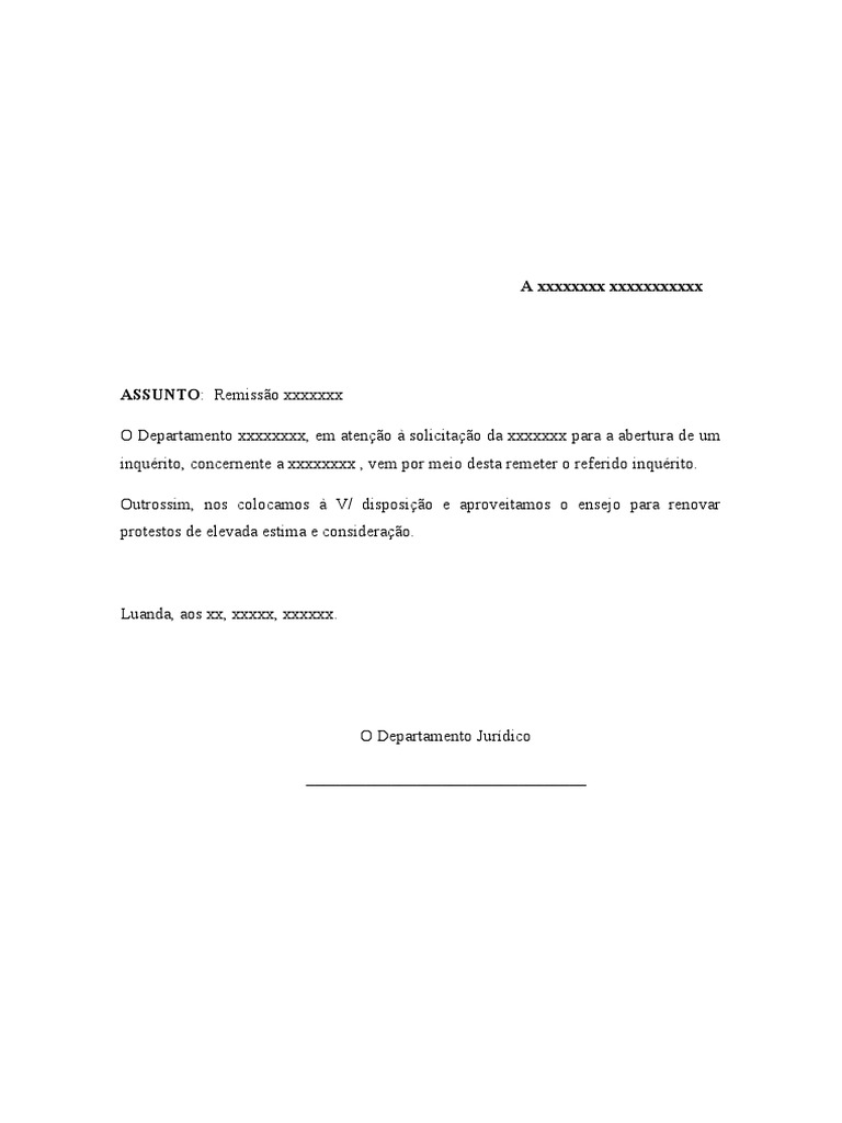 Resposta A Solicitação | PDF