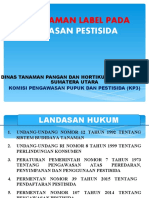 PEMAHAMAN LABEL PADA KEMASAN PESTISIDA - April