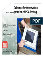 Interpretation of PDA Test