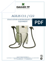 Agilis C11 / C22: Evacuation & Refrigerant Charging Equipment